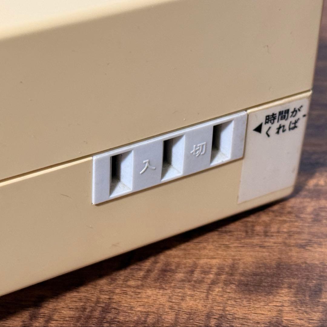 【メンテ済・動作正常】パタパタ時計 日立タイマーTW-243G