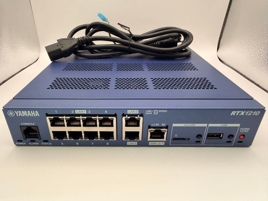 YAMAHA RTX1210 ルーター 初期化済み