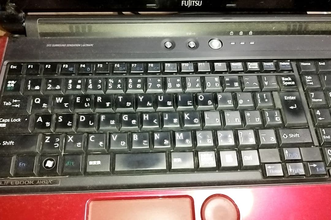 Fujitsu LIFEBOOK AH52/C　新品SSD256GBに換装