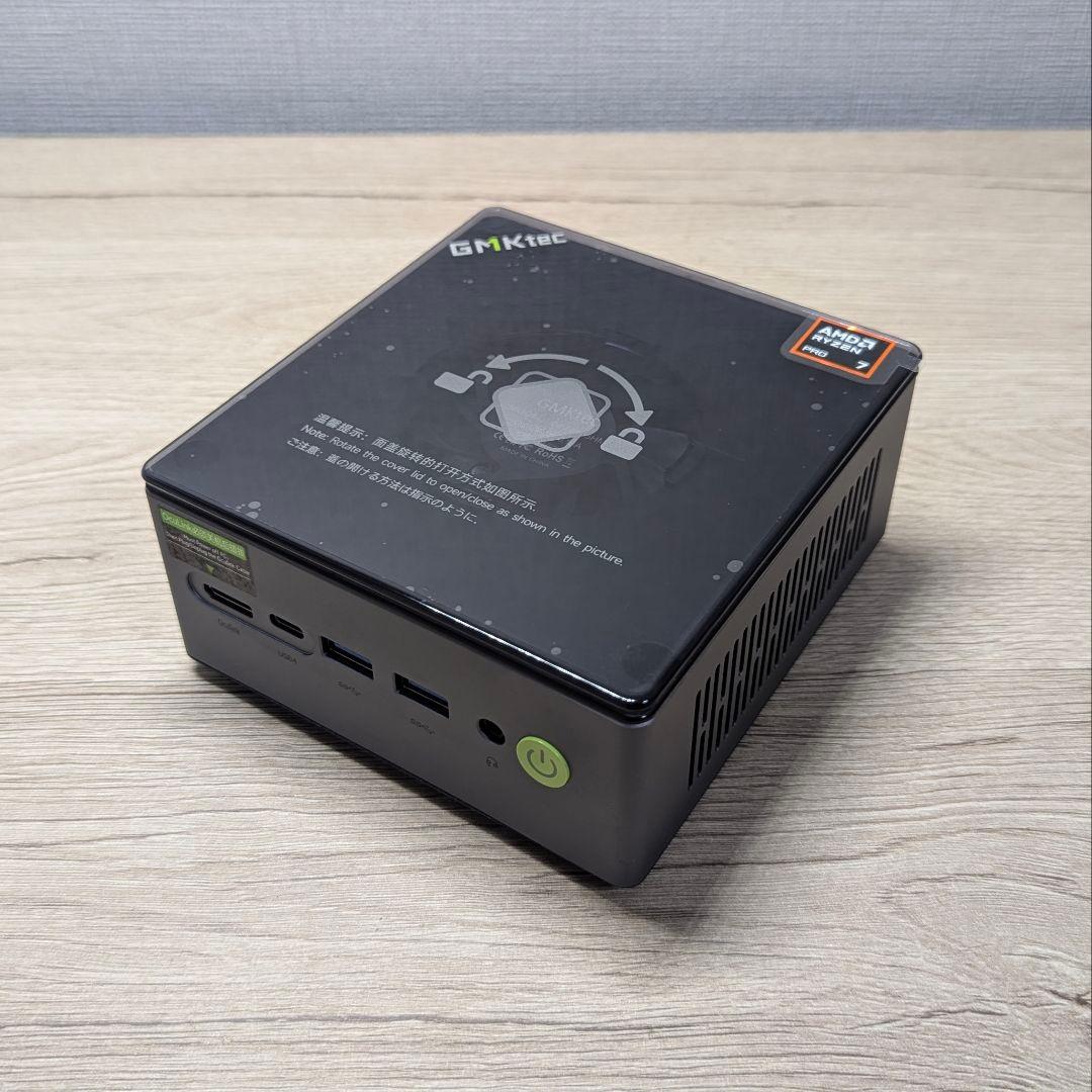 ミニPC GMKtec Nucbox M7 16GB+512GB Ryzen 7 PRO
