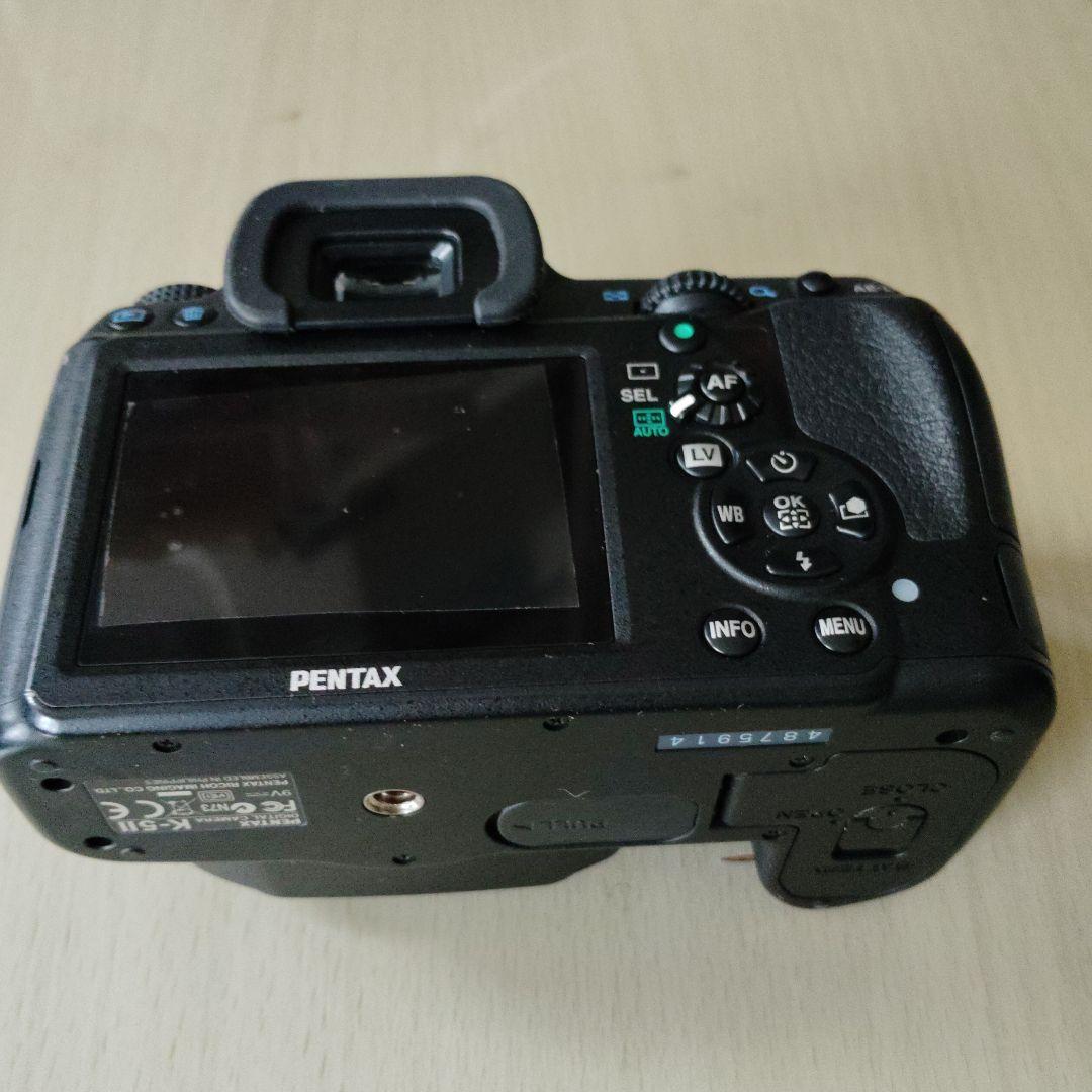 PENTAX K-5 II デジタル一眼レフカメラ 本体美品バッテリ充電器付き。