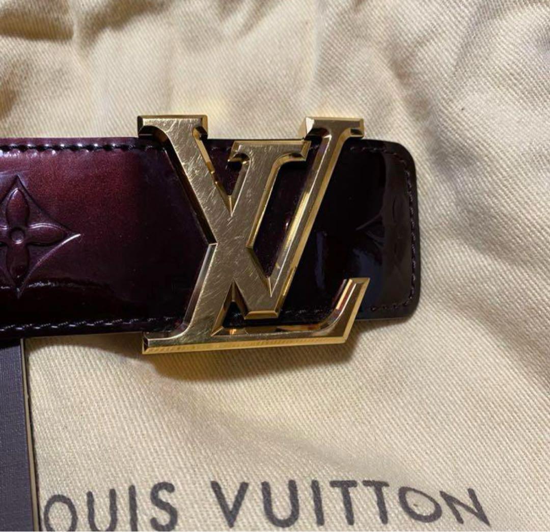 Louis Vuitton バーガンディ ベルト