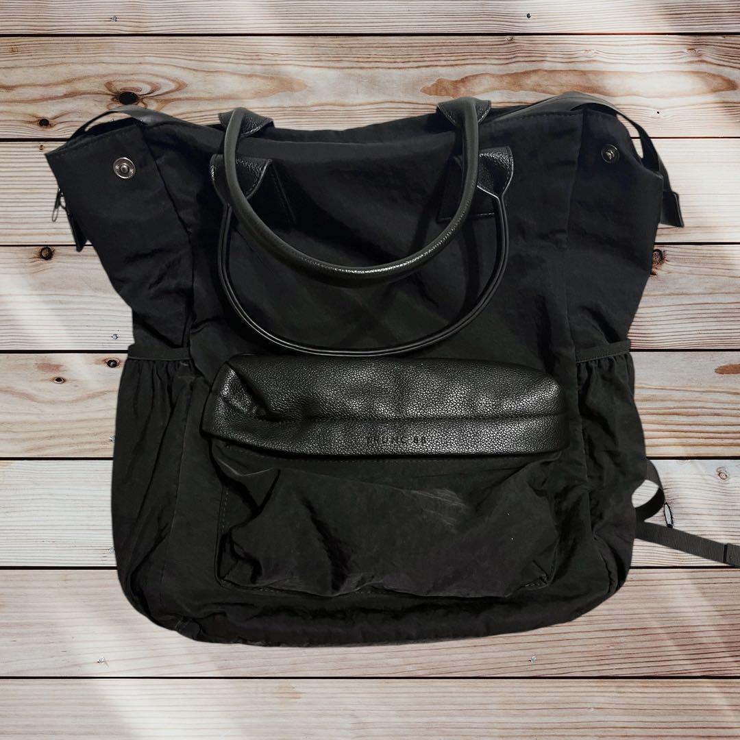 Trunc88 2WAY マザーズバッグ リュック さのまい 黒 ブラック