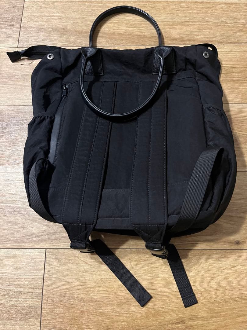 Trunc88 2WAY マザーズバッグ リュック さのまい 黒 ブラック