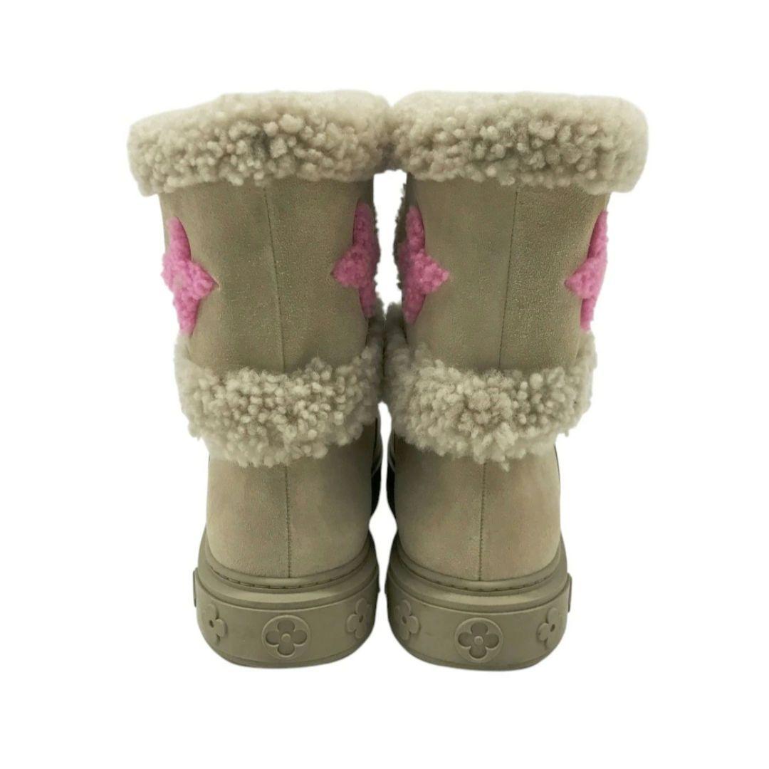 ルイヴィトン スノードロップライン スエード ムートンブーツ 日本限定 完売品