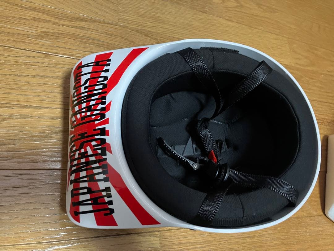 年末価格！キャップ型ヘルメット　角ツバ　コール　旧車　旭日　日章