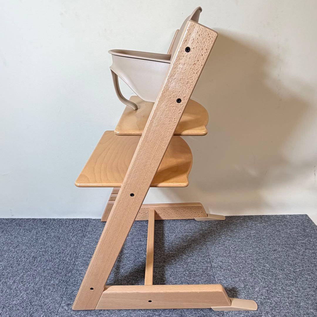 極美品!!組み立てたまま発送♪ストッケ トリップトラップ ナチュラル シリアル6