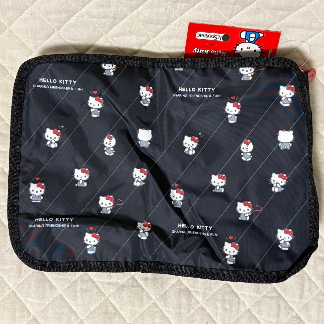 レスポートサック　ハローキティー　トラベルパッキングポーチ　L・M・S