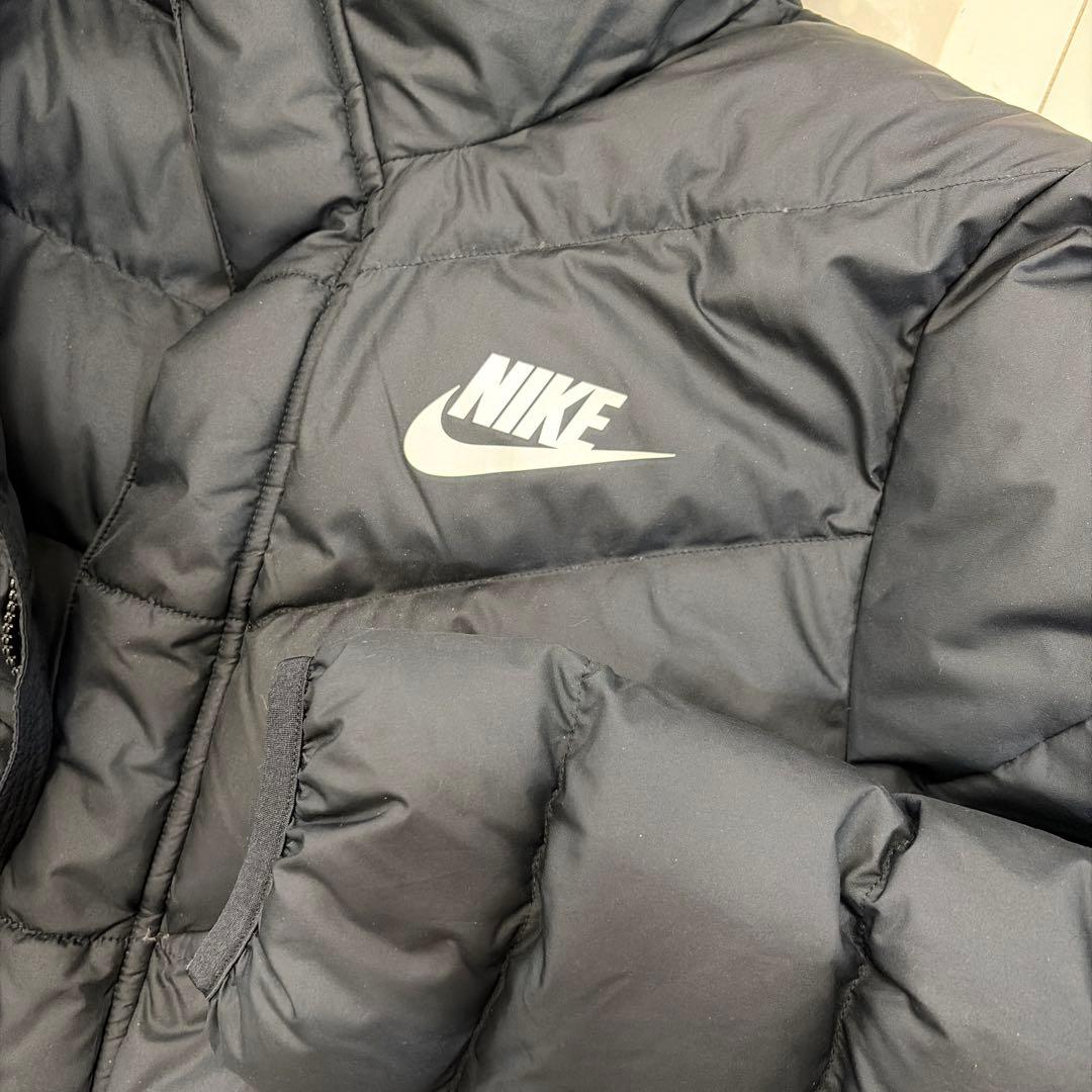 aya　美品！NIKE ロングダウン　ダウン　ベンチコート　ロング丈　M