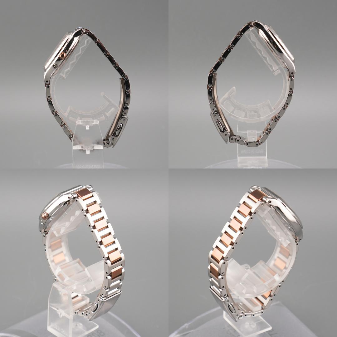 稼働 CITIZEN xC 電波ソーラー エコドライブ ローズゴールド 腕時計