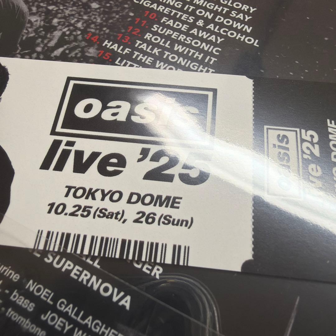 【おまけ付き】　OASIS - DEFINITIVE TOKYO DOME