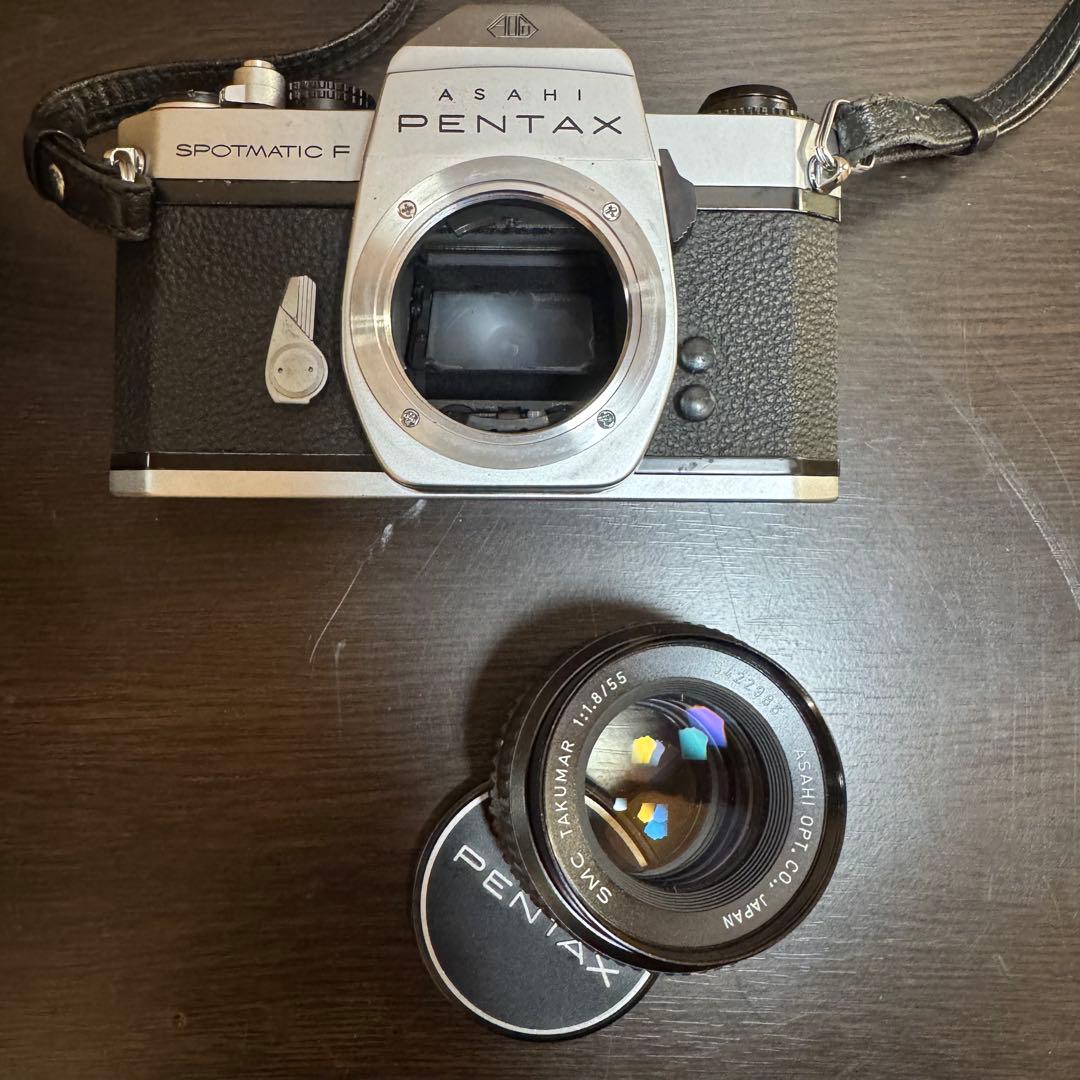 レンズ付きPENTAX SPOTMATIC F SPF 一眼レフカメラ 即撮影可