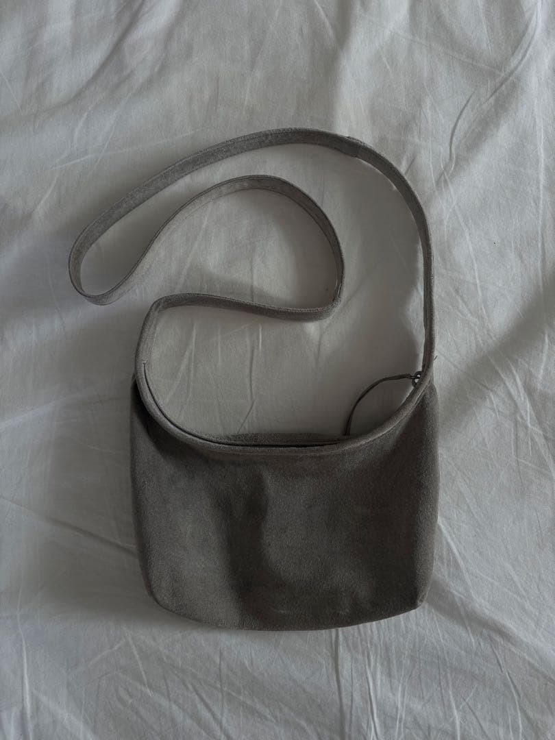 Hender Scheme ライトグレー pig sacco S ショルダー