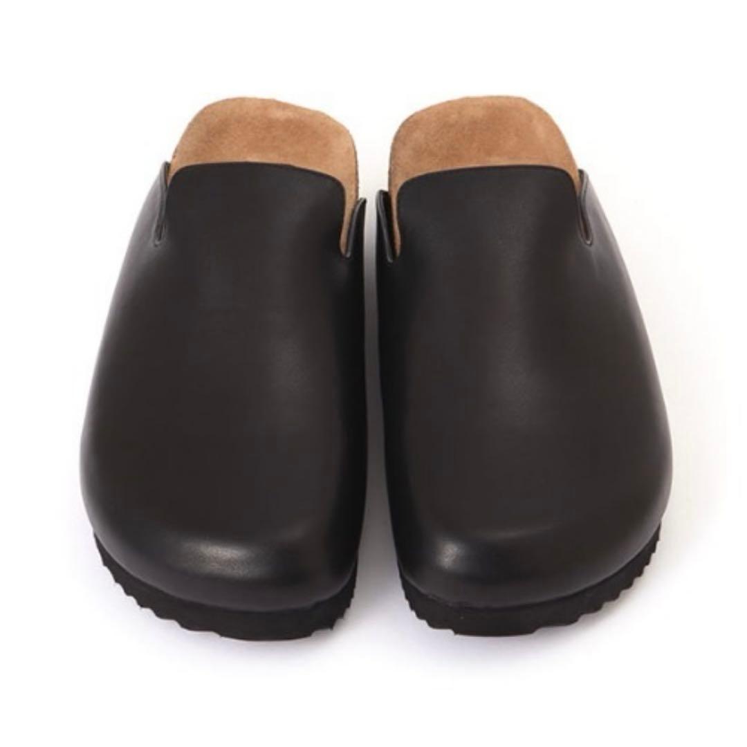 piii【未使用】ETRE TOKYO スムースレザークロッグシューズ