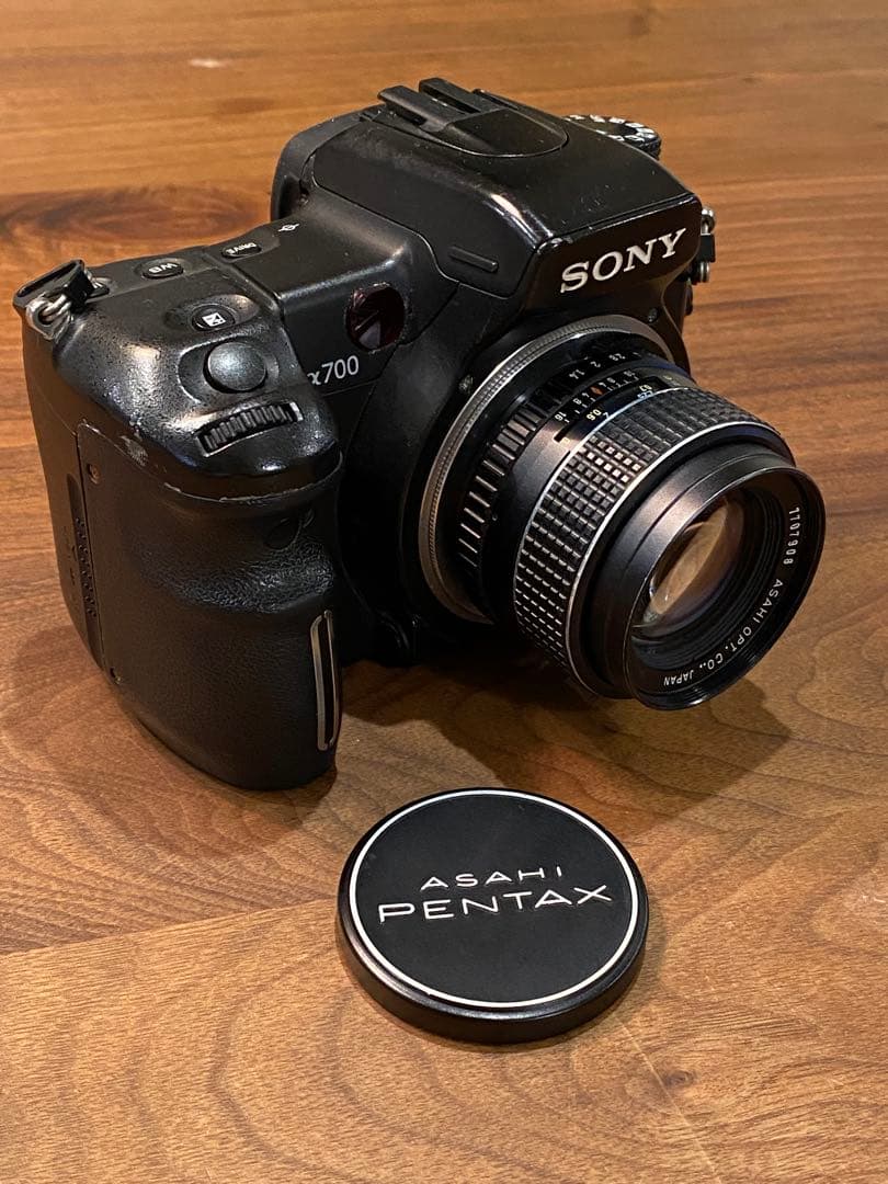 SONY α700 デジタル一眼 m42 アサヒタクマー　50ミリ1:1.4