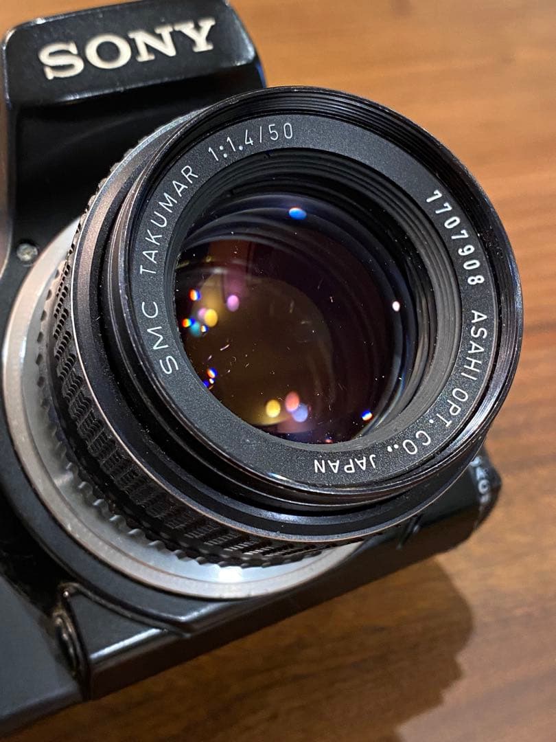 SONY α700 デジタル一眼 m42 アサヒタクマー　50ミリ1:1.4