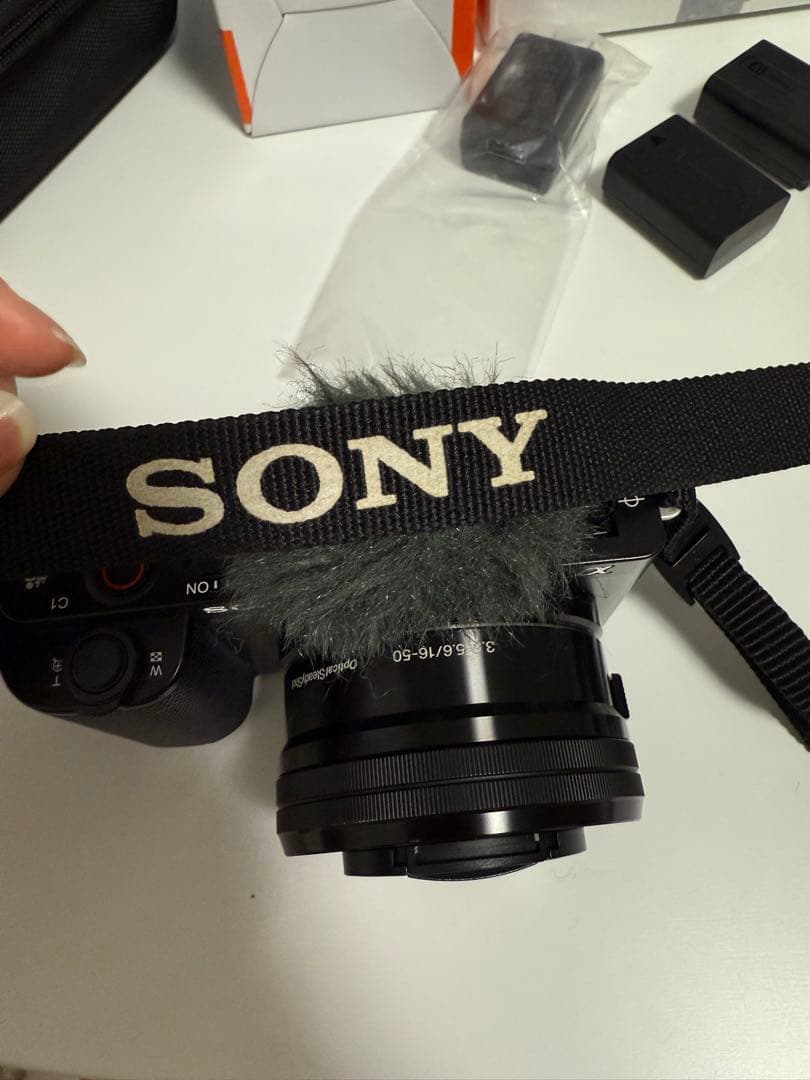 SONYZV-E10L パワーズームレンズキット+シューティンググリップ