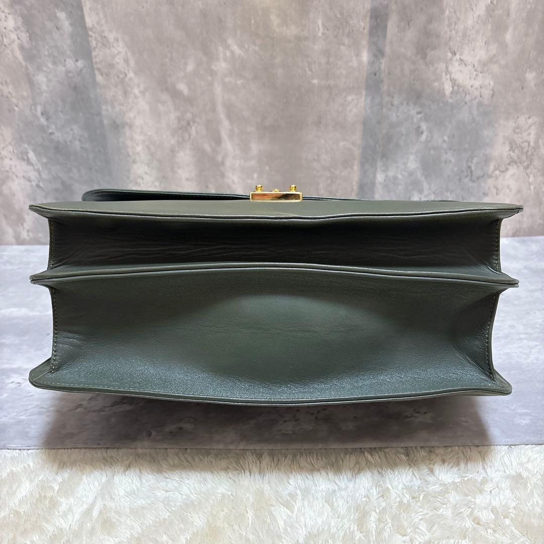 美品✨HUNTING WORLD 2way メッセンジャーバッグ オリーブ