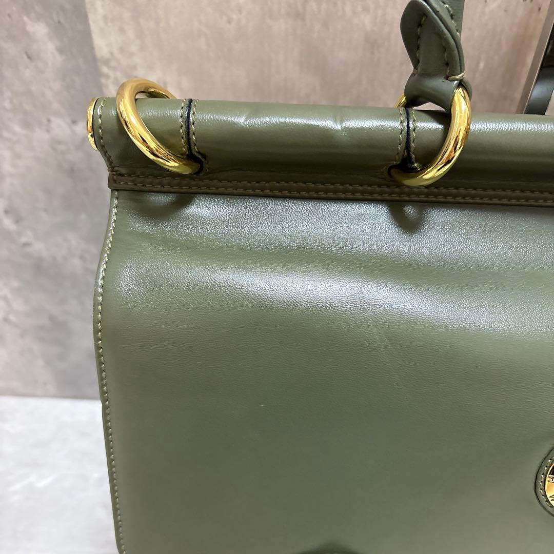 美品✨HUNTING WORLD 2way メッセンジャーバッグ オリーブ