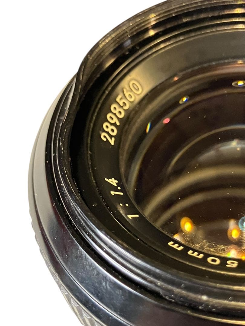 ニコン　NIKKOR 50mm f/1.4 非Aiレンズ