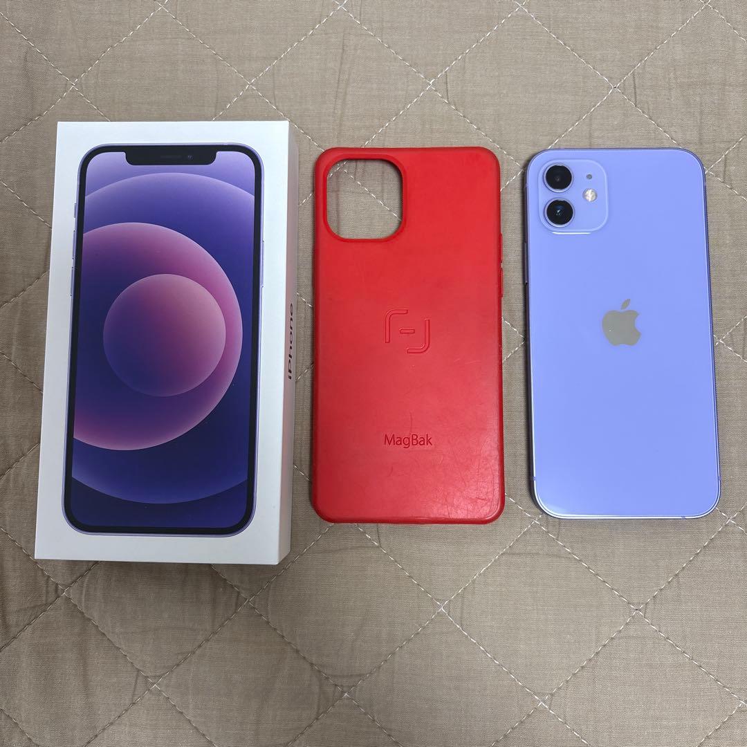 iPhone12 64gb SIMフリー　パープル
