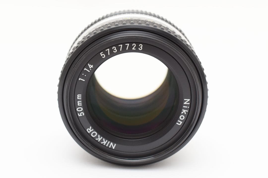 美品 Nikon Ai-s NIKKOR 50mm F1.4 単焦点レンズ