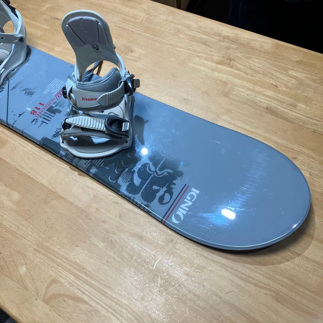 IGNIO スノーボードビンディング 118cm キッズ　ジュニア