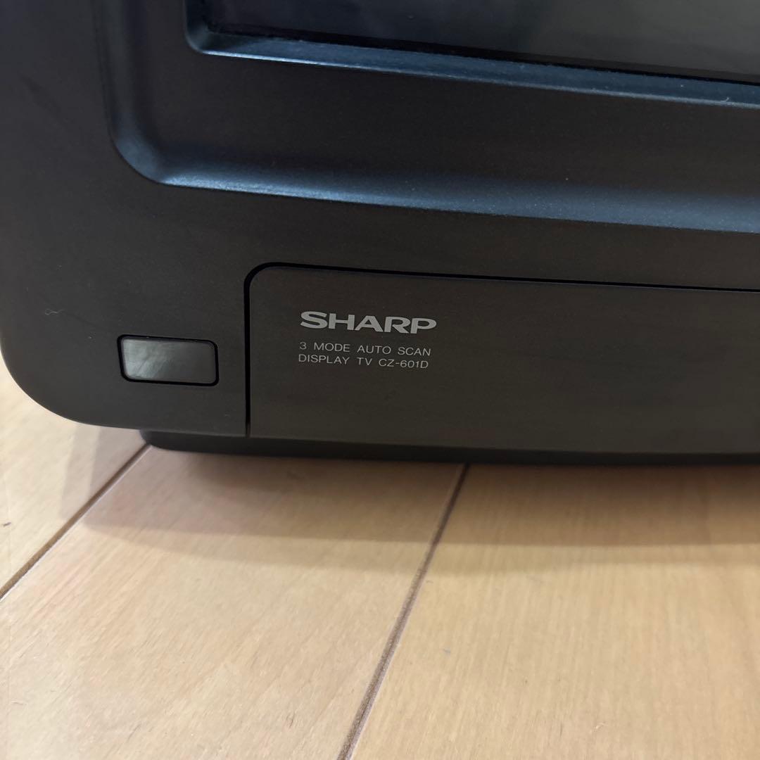 SHARP CZ-601D ブラック ディスプレイモニター