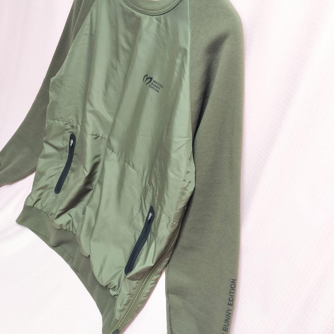 現行モデル マスターバニーエディション 裏地 スニード オリーブ　プルオーバー