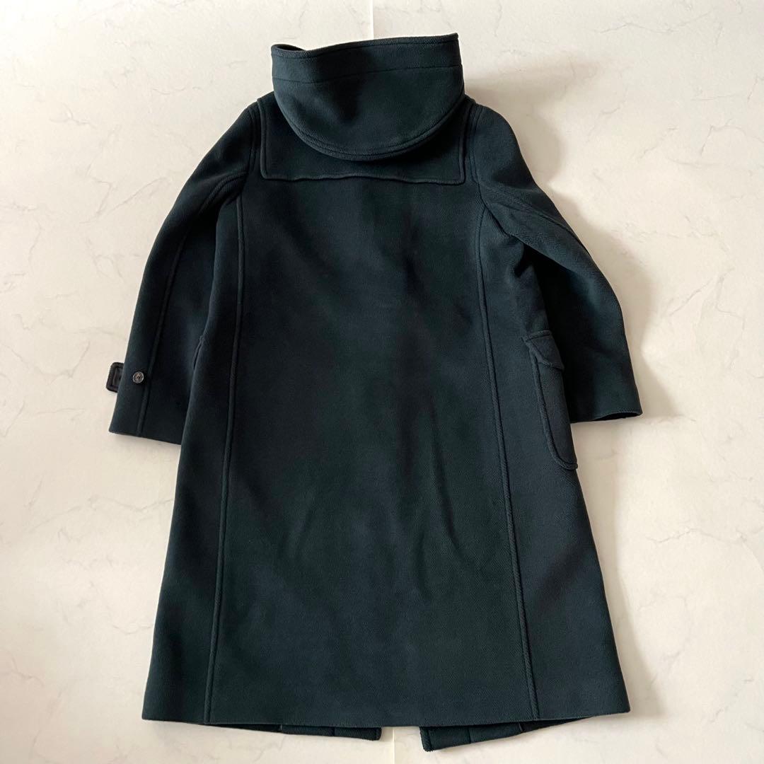 マッキントッシュ 大きいサイズ 46 ロング丈 ダッフルコート ウール 深緑
