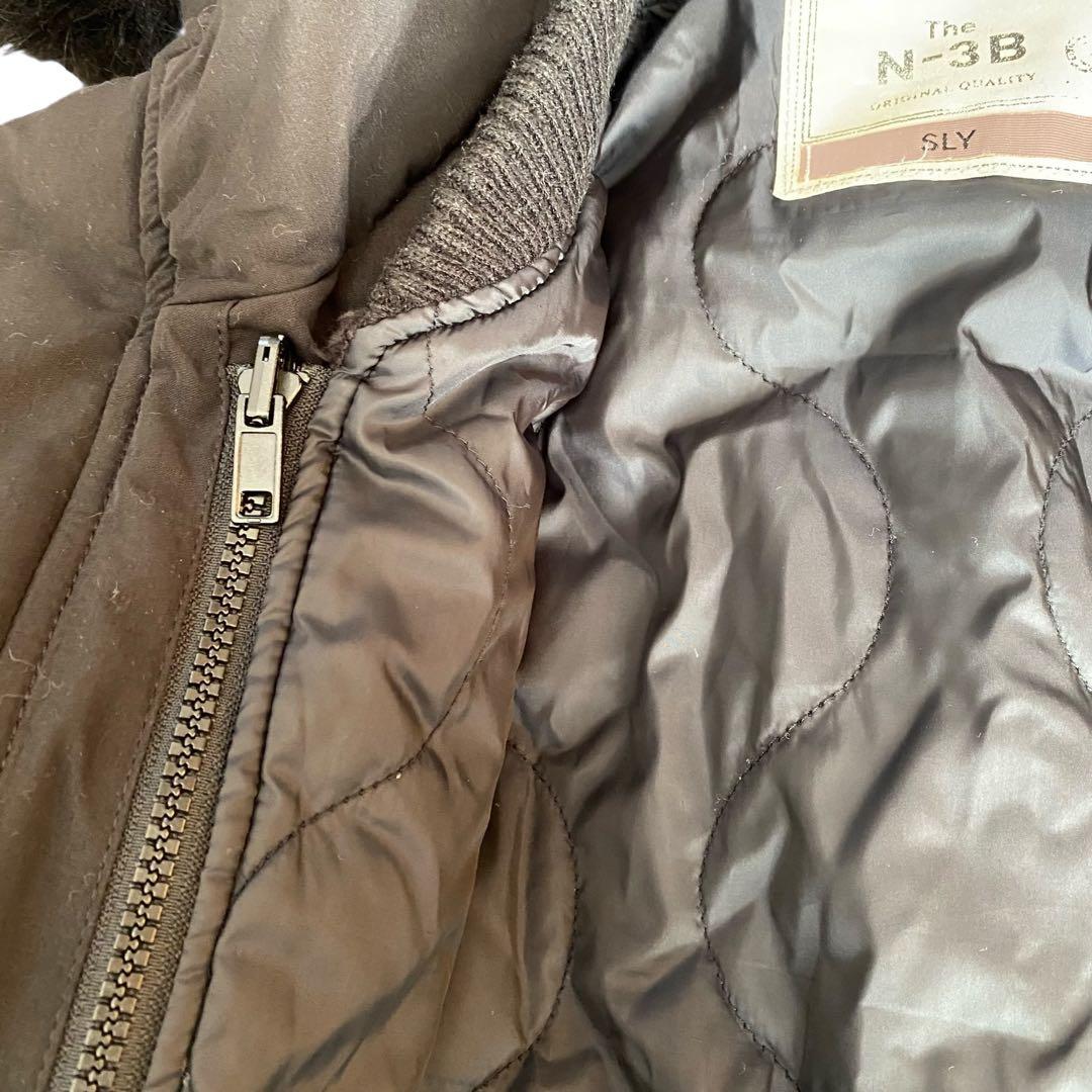 SLY N3B ファーモッズコート 平成 y2k フェアリーグランジ