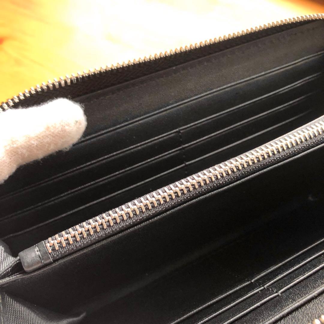 本物　クロコダイル　シャムワニ長財布 ワニ革 一枚革　 キャメル