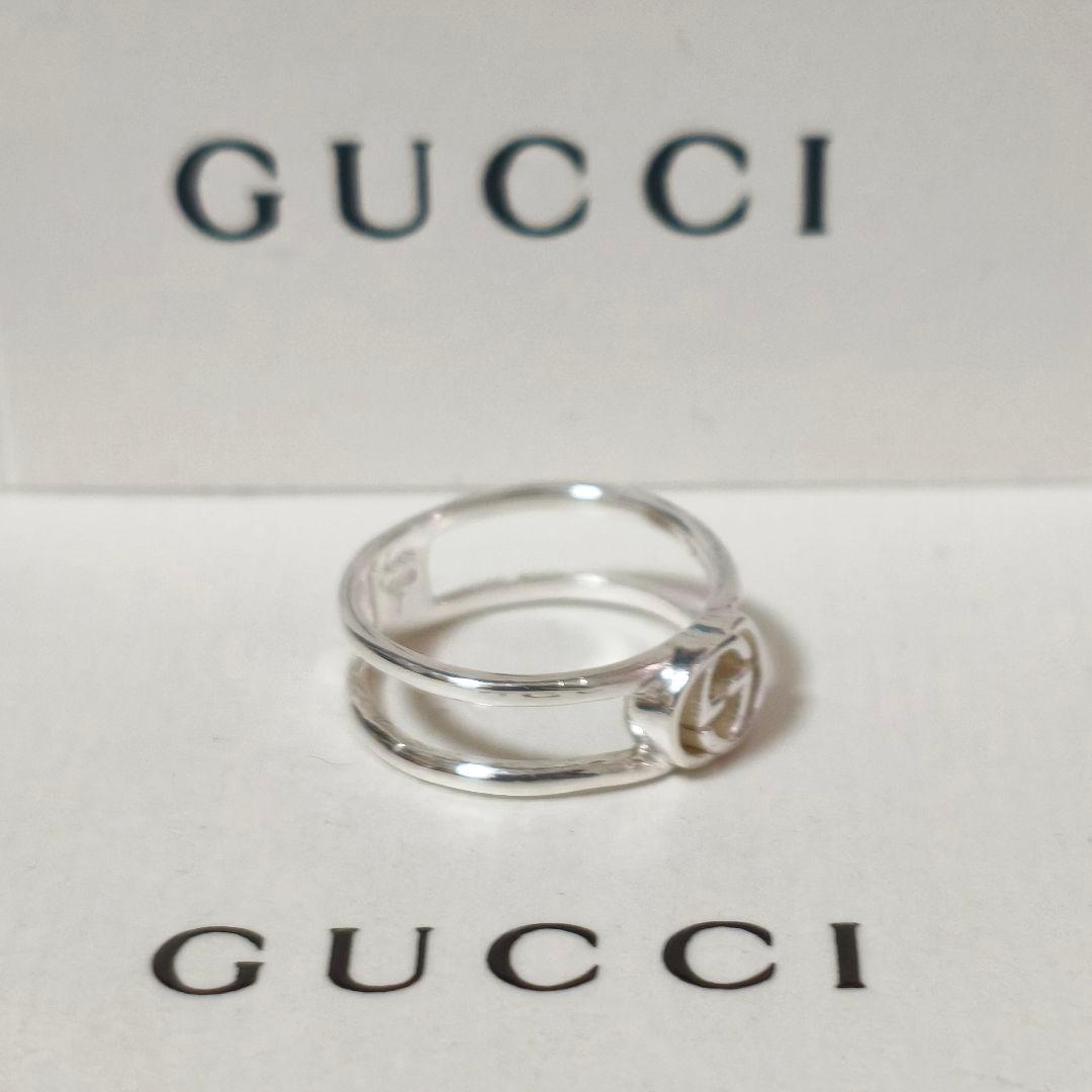【美品】GUCCI グッチ インターロッキング リング 指輪 7号