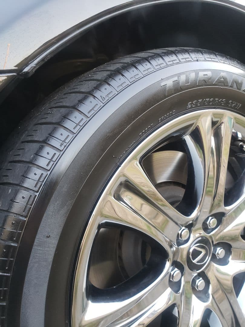 【ブラックラスター】530×4 タイヤワックス　艶　光沢　撥水　タイヤ　トラック