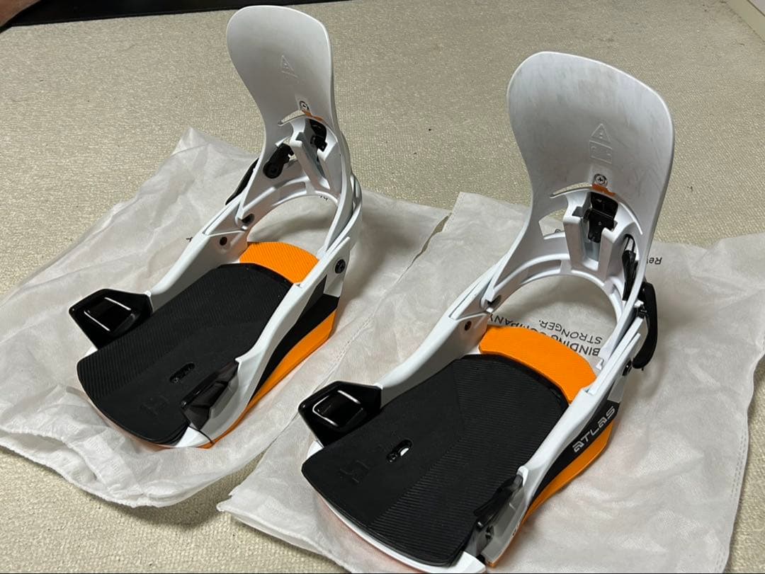 UNION スノーボード ビンディング 限定品　アトラス　ステップオン