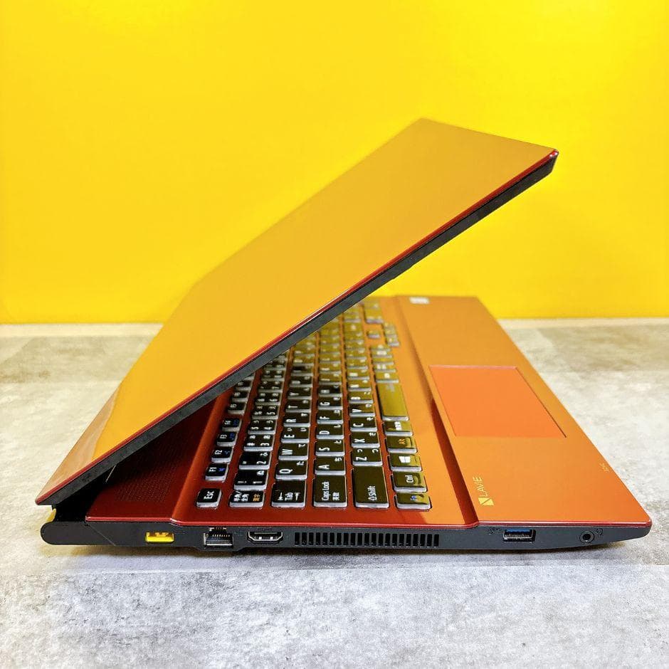 きれいな赤❣ⅰ7✨新品SSD512GB✨ブルーレイ フルHD Win11カメラ付