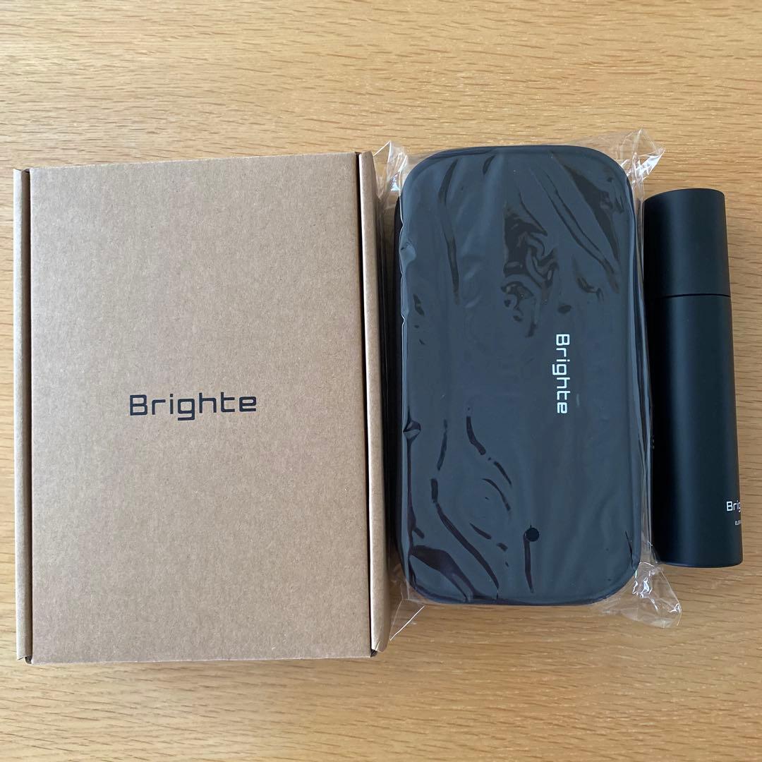 【値下げ】ブライト エレキ ブラシ/化粧水・ポーチ付き