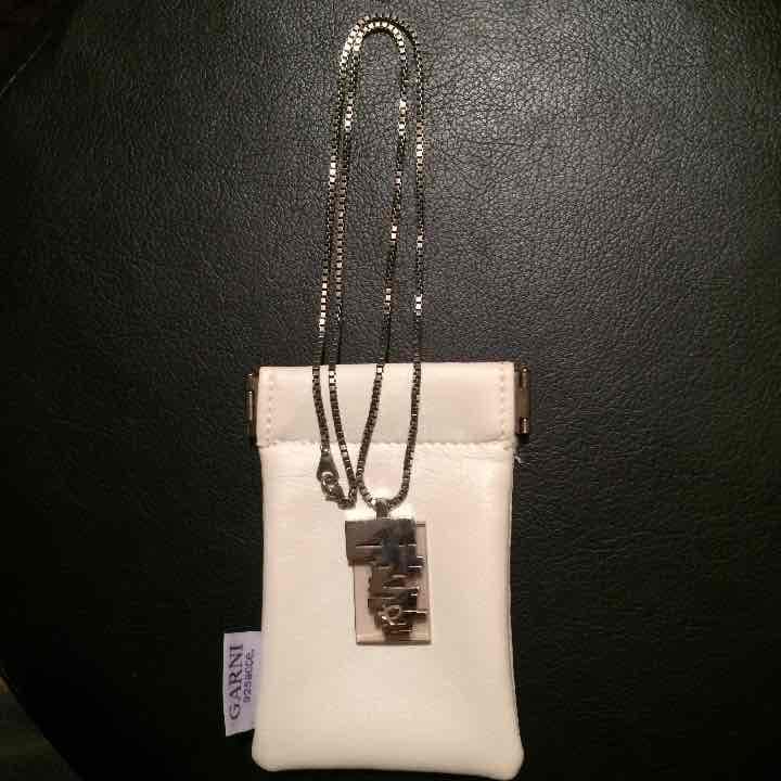 【値下げ】ガルニ GARNI ネックレス アクリルサンド