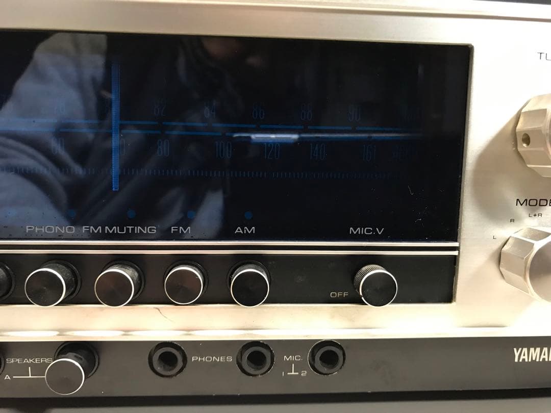 YAMAHA CR-700 ステレオレシーバー　通電確認　ジャンク