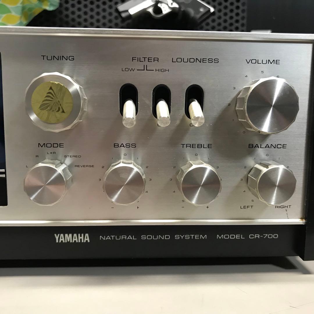 YAMAHA CR-700 ステレオレシーバー　通電確認　ジャンク