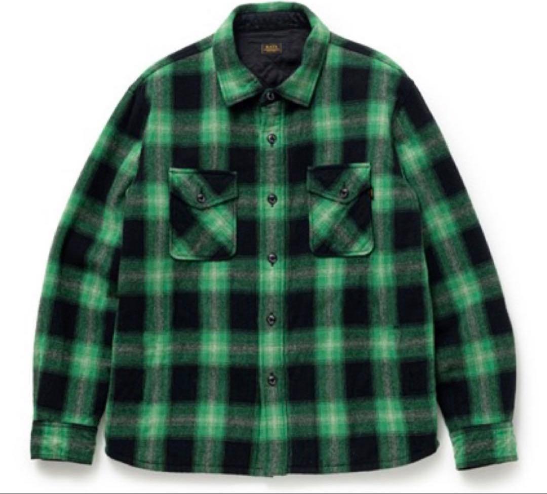 RATS WOOL CHECK SHIRT JKT キムタク　木村拓哉