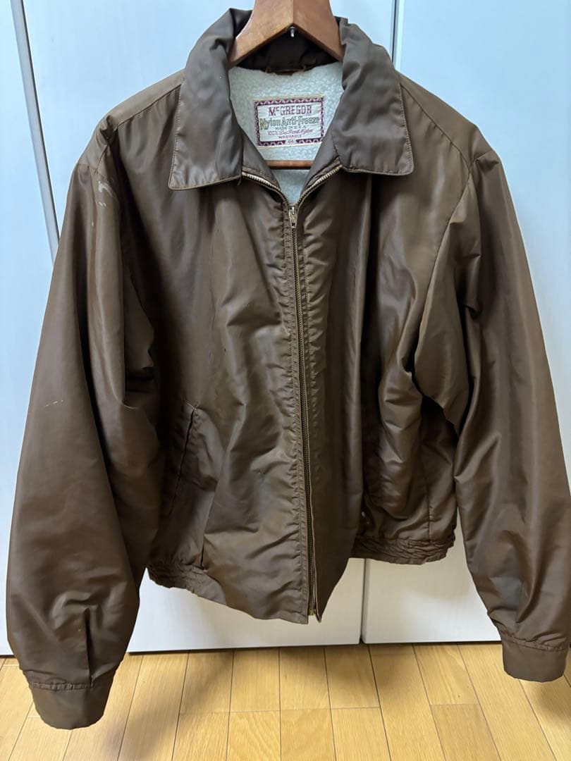 50s マクレガー　ナイロンアンチフリーズ　USA製　44 汚れあり