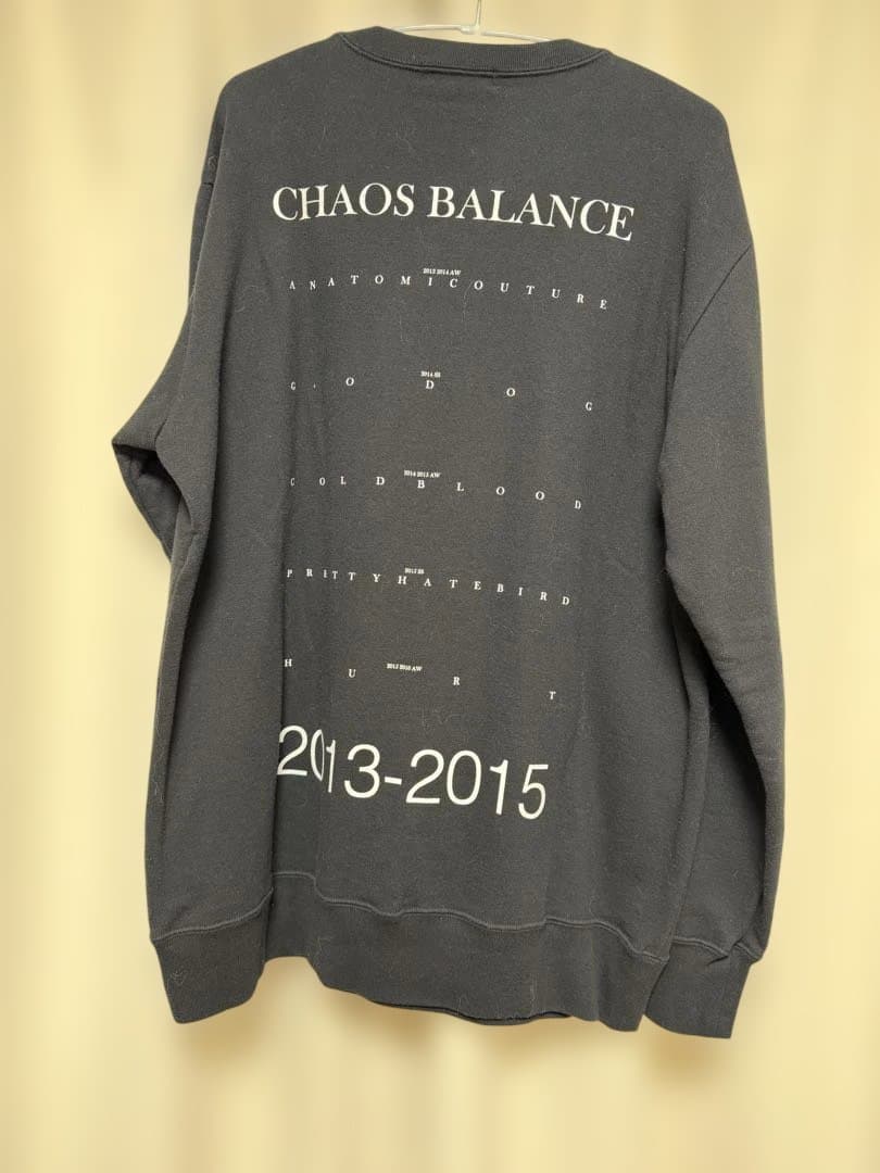 UNDERCOVER CHAOS BALANCE トレーナー