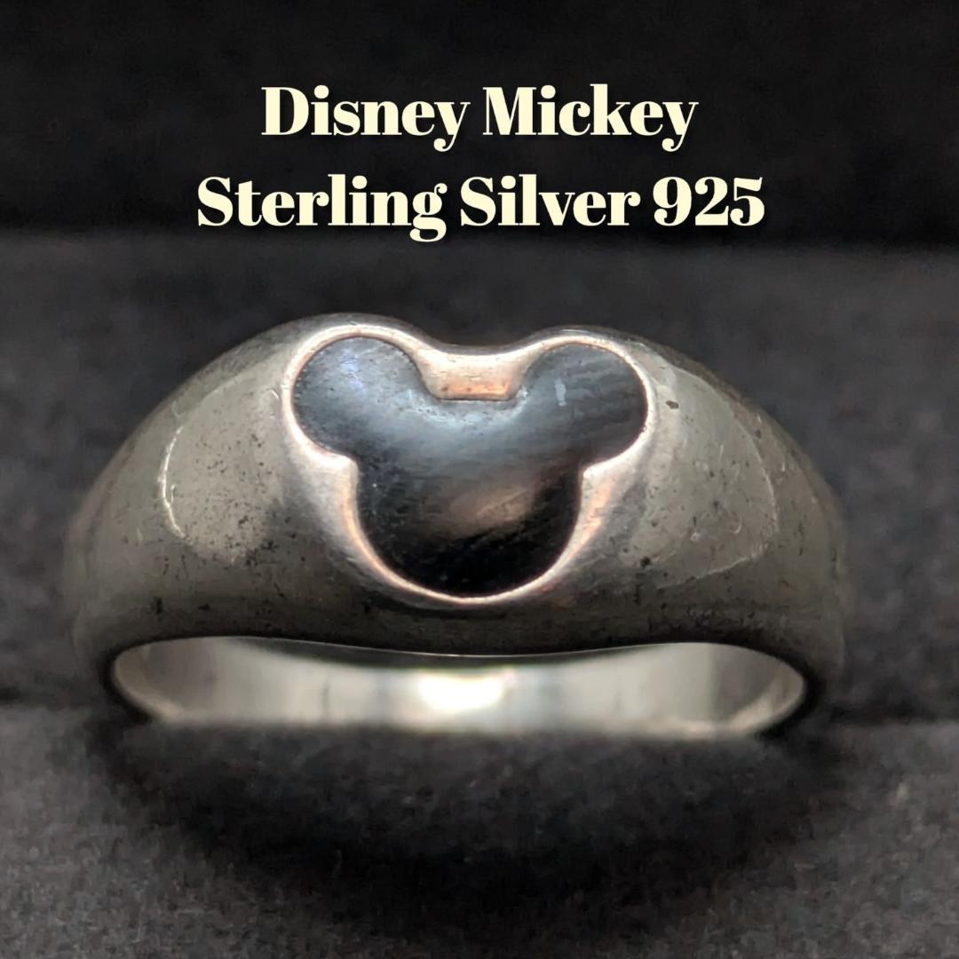 US ヴィンテージ DISNEY ミッキー スターリングシルバー925