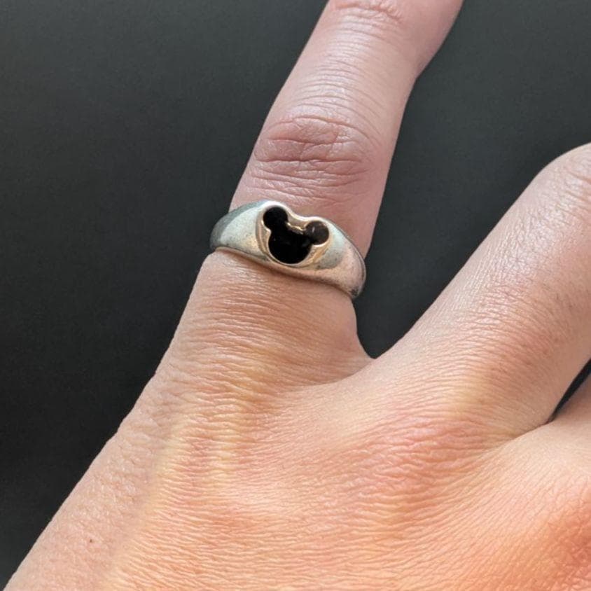 US ヴィンテージ DISNEY ミッキー スターリングシルバー925