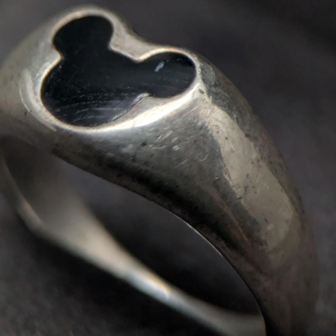 US ヴィンテージ DISNEY ミッキー スターリングシルバー925