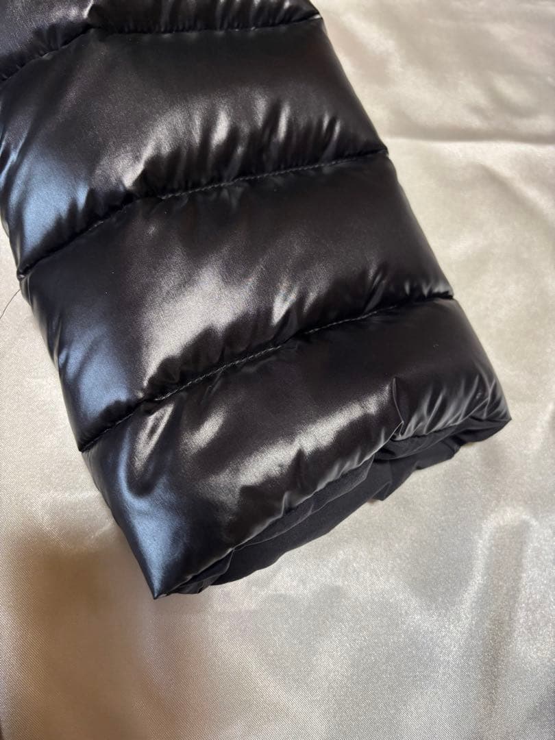 TATRASブラック フード付き ロングダウンジャケット