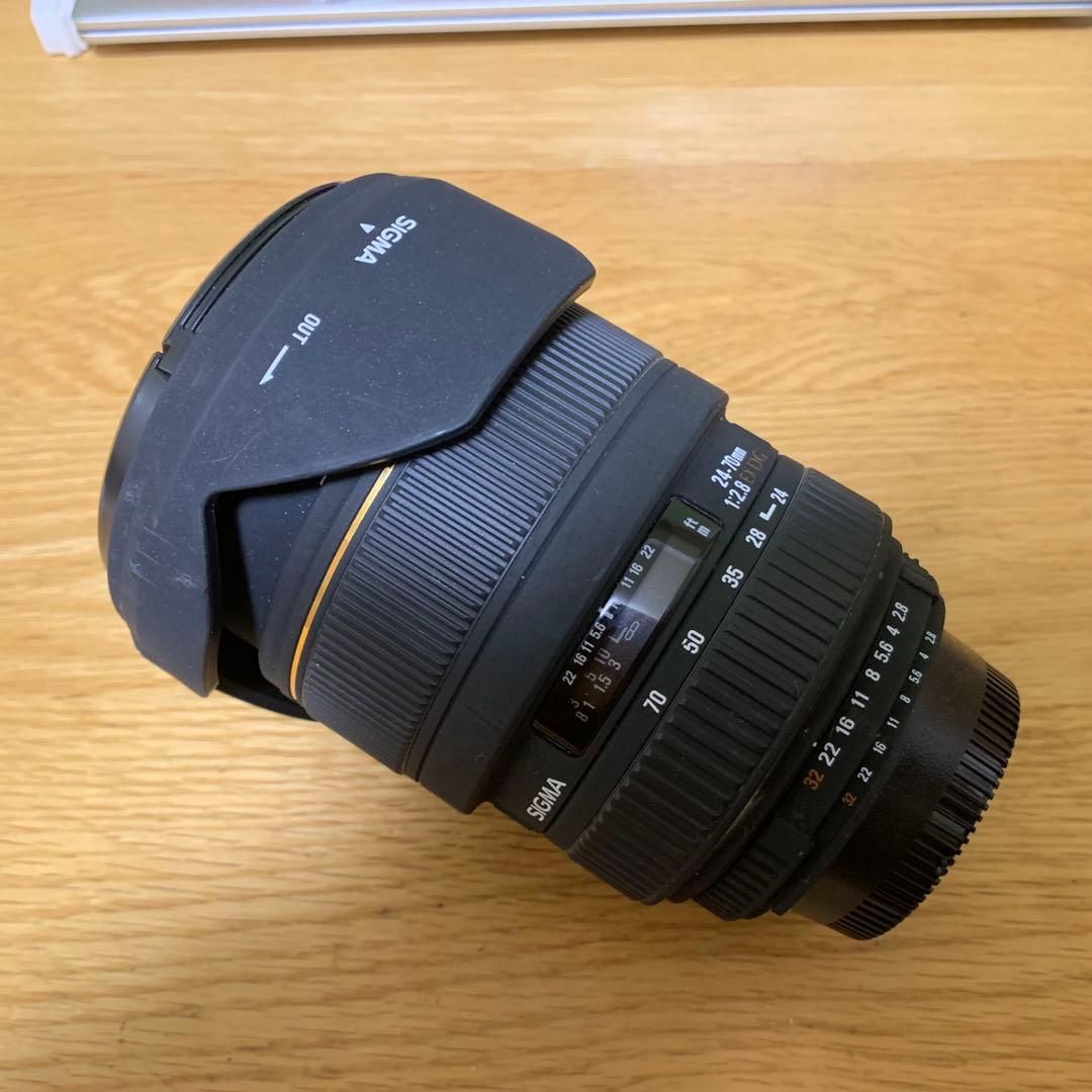 SIGMA 24-70mm F2.8 EX DG MACRO Fマウント ニコン