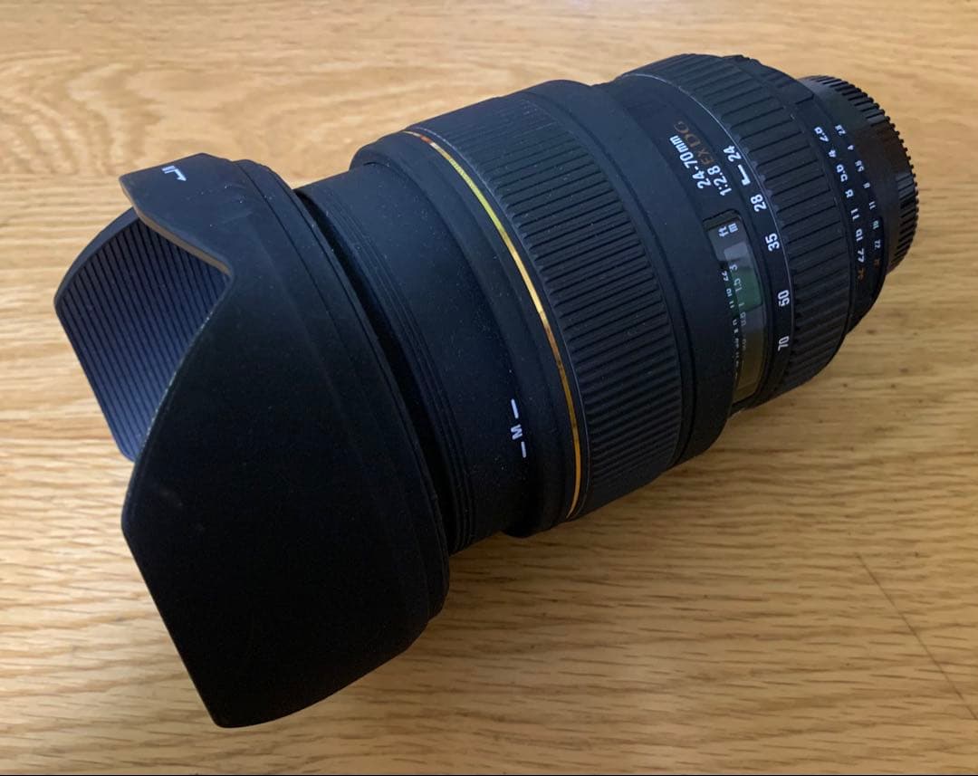 SIGMA 24-70mm F2.8 EX DG MACRO Fマウント ニコン