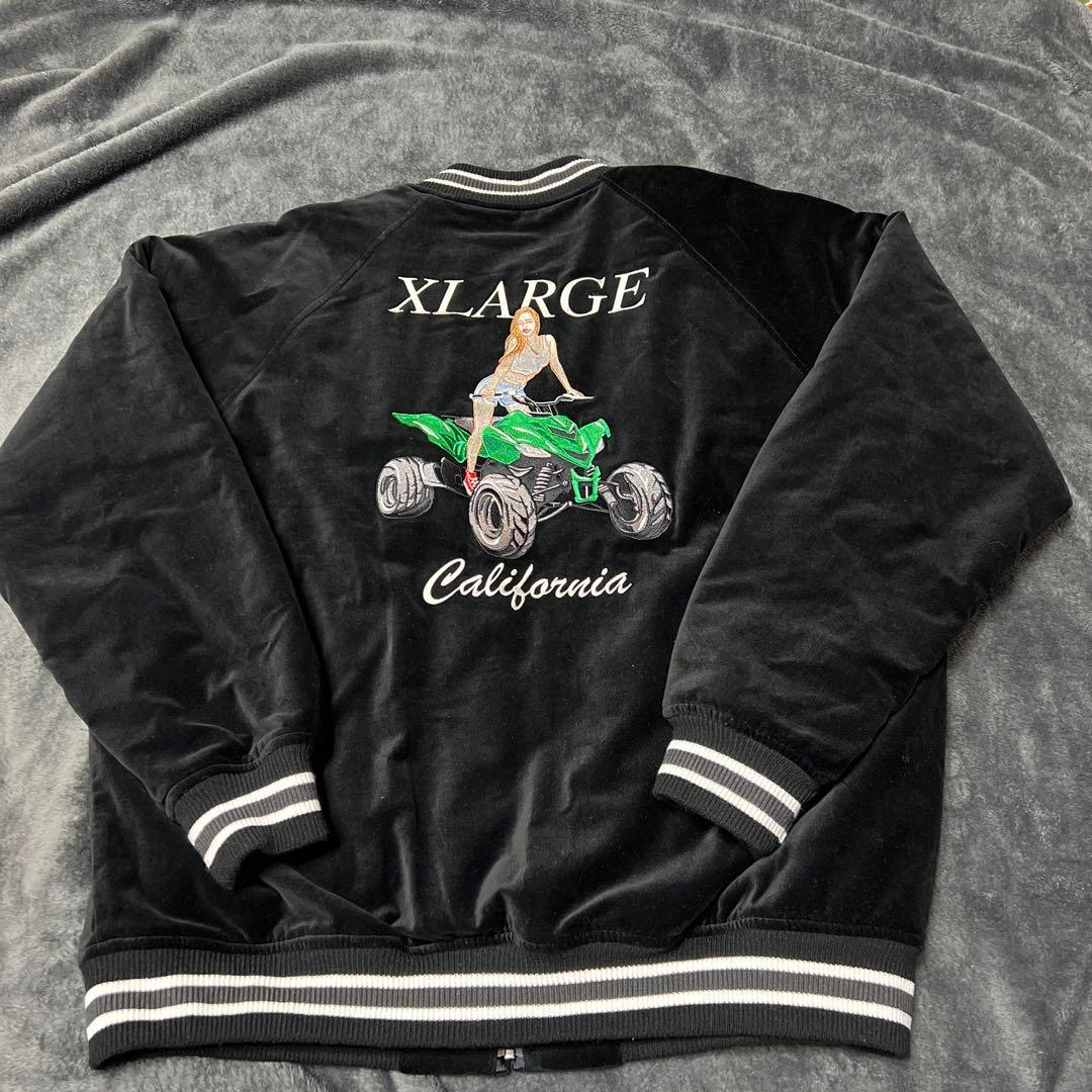 XLARGE ベロアジャケット XL